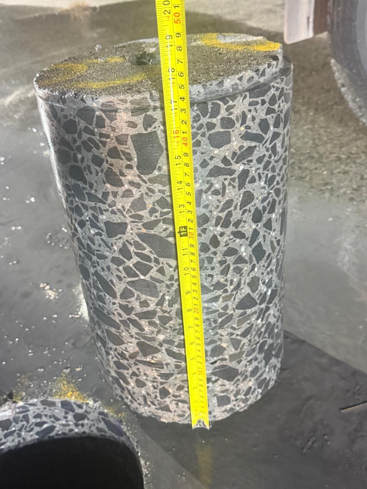 Concrete Core Sample