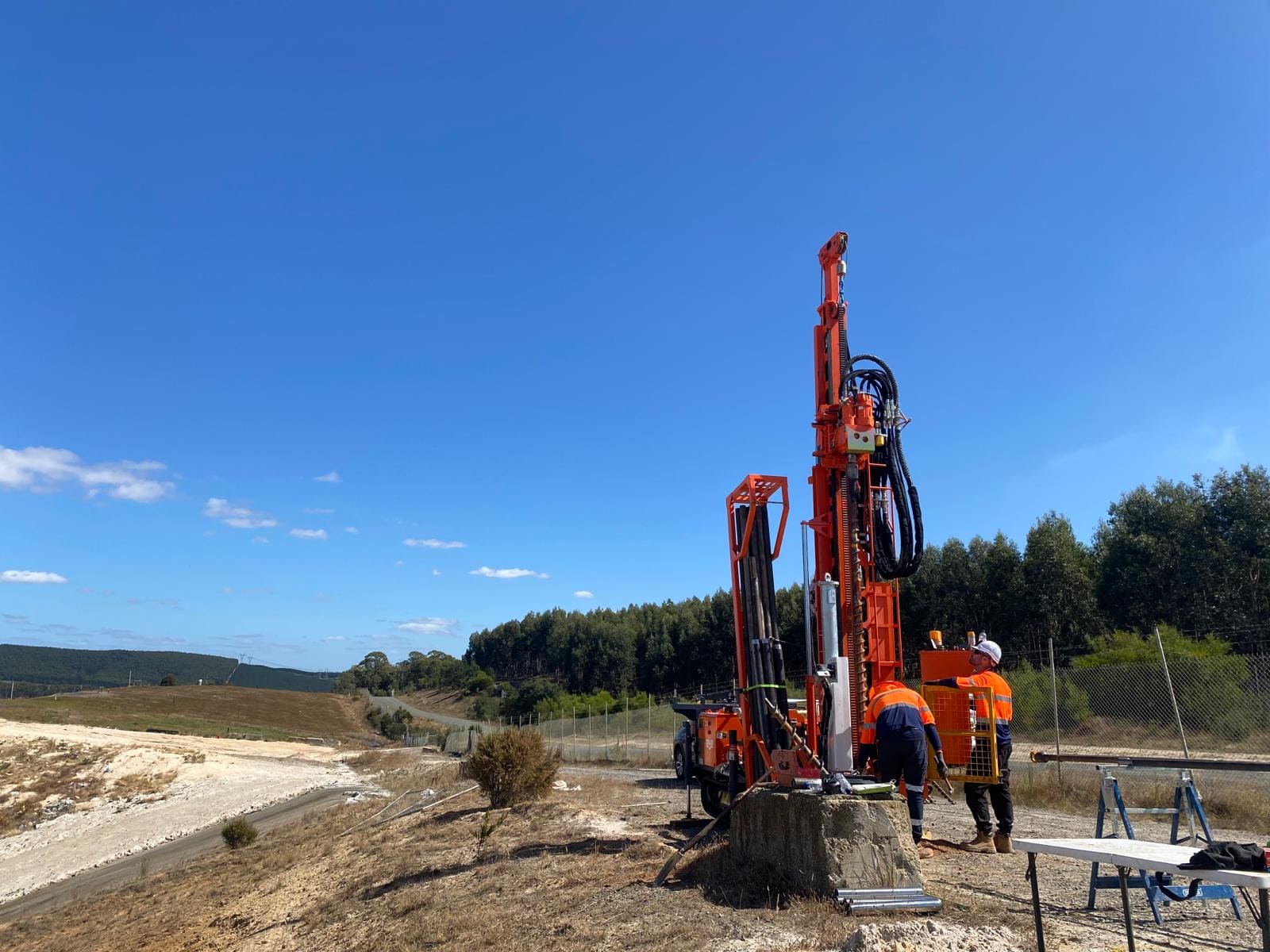 Foundation Test Drilling