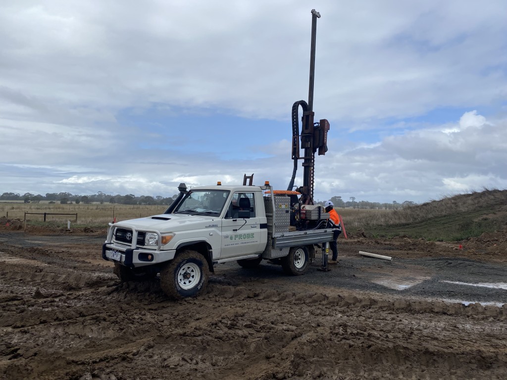 Construction Site Drilling
