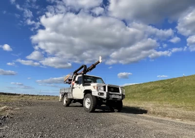 Geotechnical Services Landcruiser vehicle