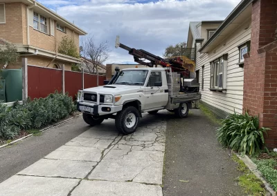 Probe Geotech Landcruiser Drill Rig Ready for Residential Soil Testing in Melbourne.